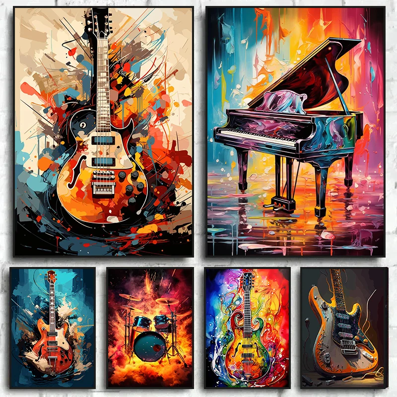 Affiches et impressions sur to - Picture Of Musical Instrument avis et prix