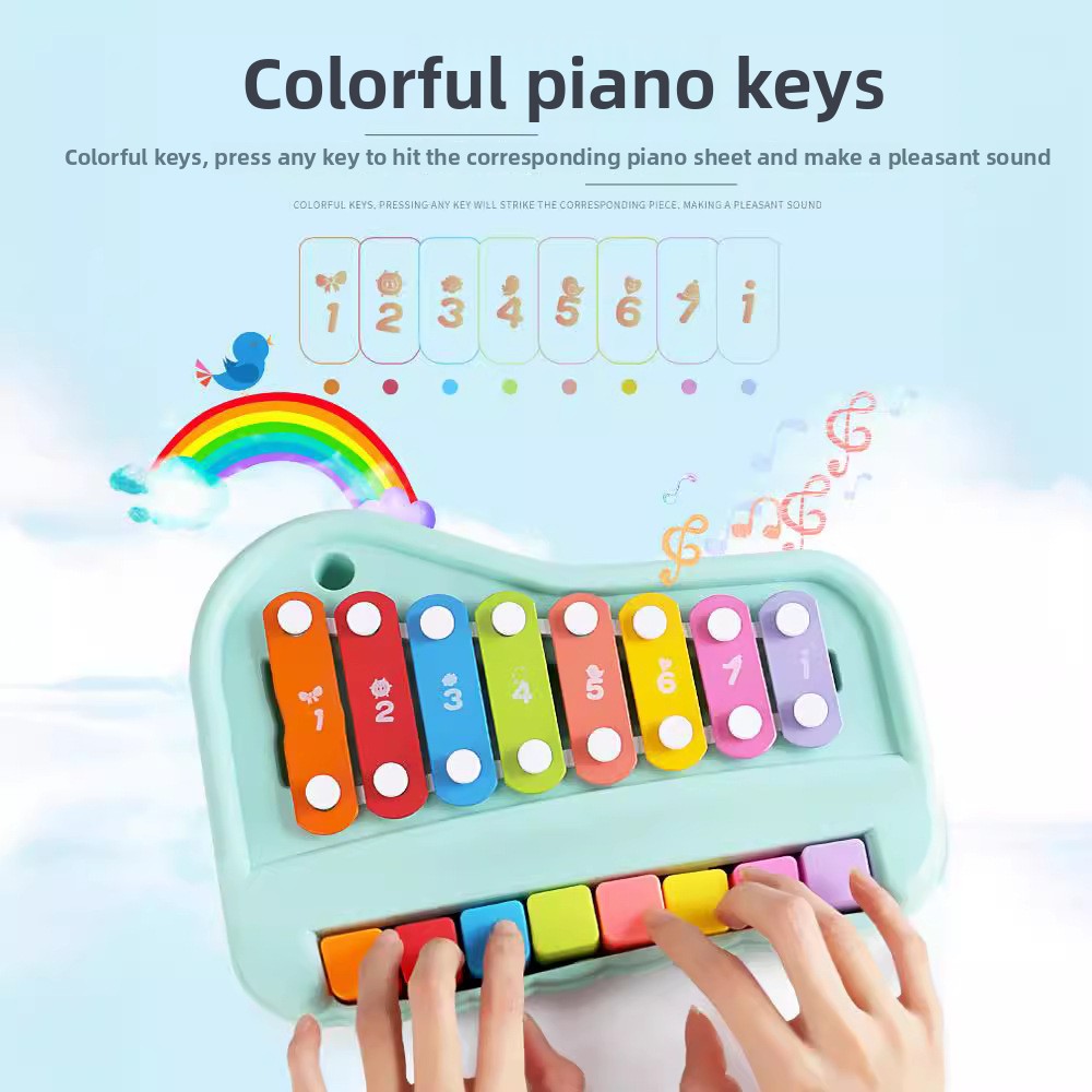 Piano Xylophone à 8 notes 2 en - Musical Instrument Harmonium avis et prix