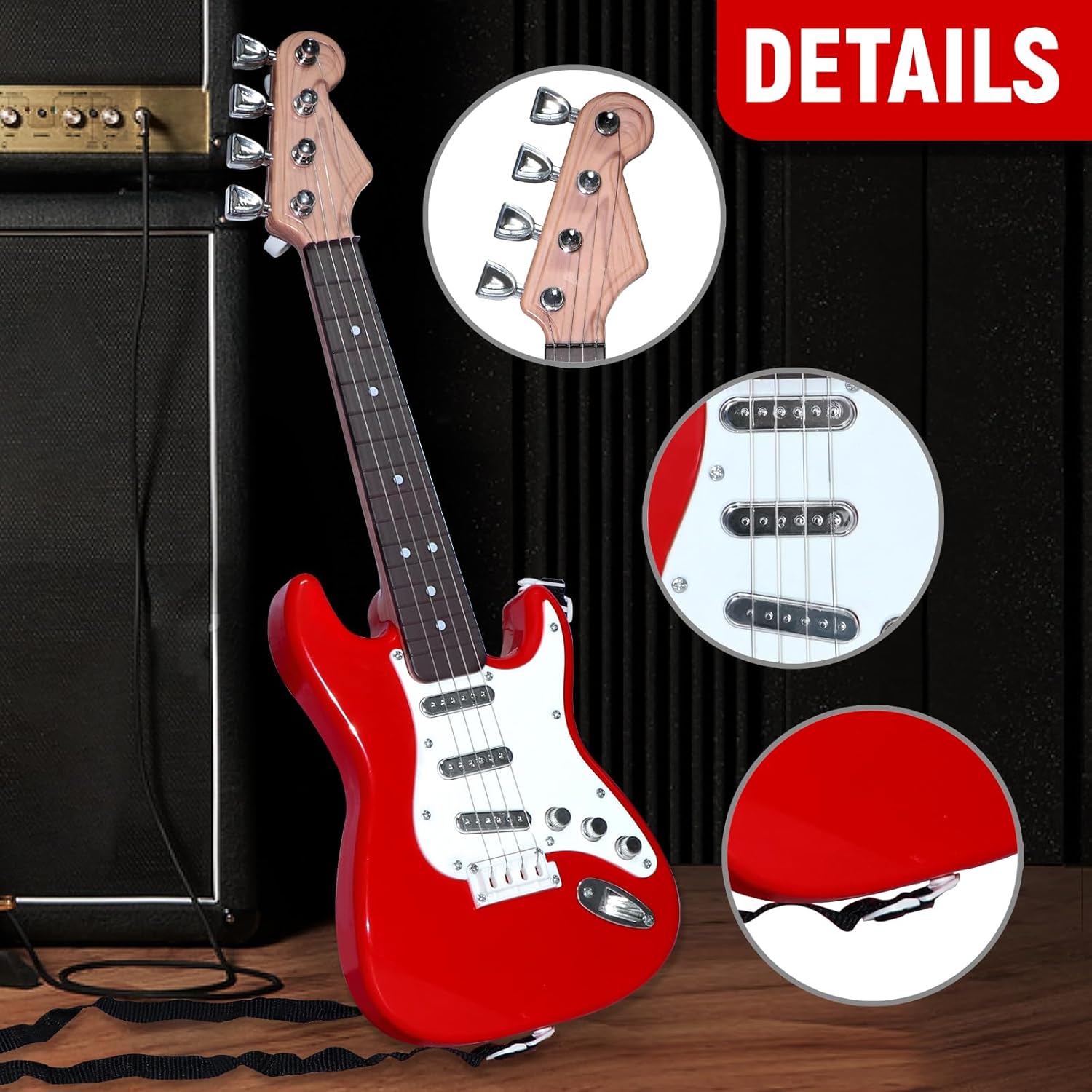 Jouet de guitare électrique po - Musical Instrument Harmonium avis et prix